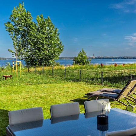Hangar 19 Luxusbungalow Am See Mit Kamin 3 Schwerin  Exterior foto